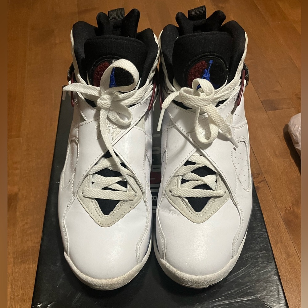 Air Jordan 8 Retro White Burgundy